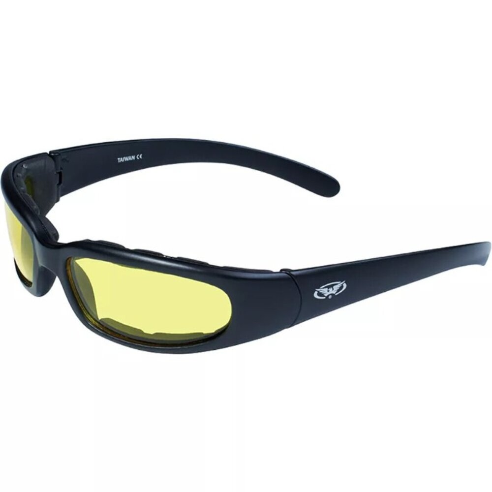 Global Vision 24 Chicago Foam Padded Motorcycle Sunglasses 💸